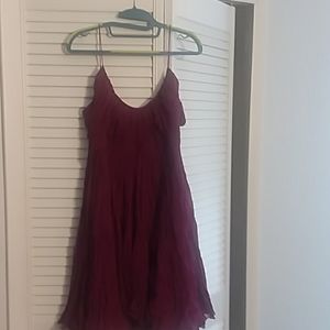 Shawn Ray Fons silk dress
